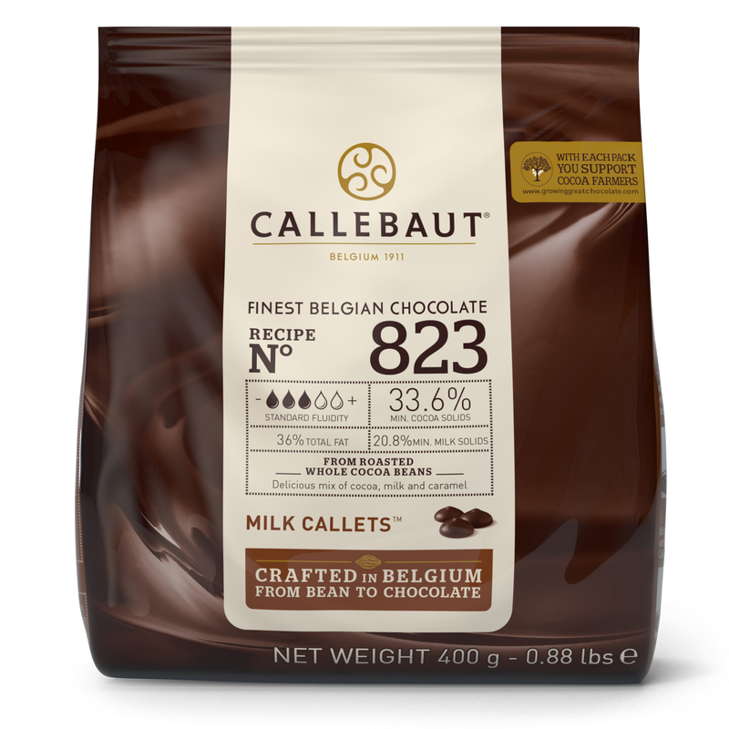 купить Шоколад молочный Callebaut 823-E0-D94(823-RT-D94) 7*0,4кг