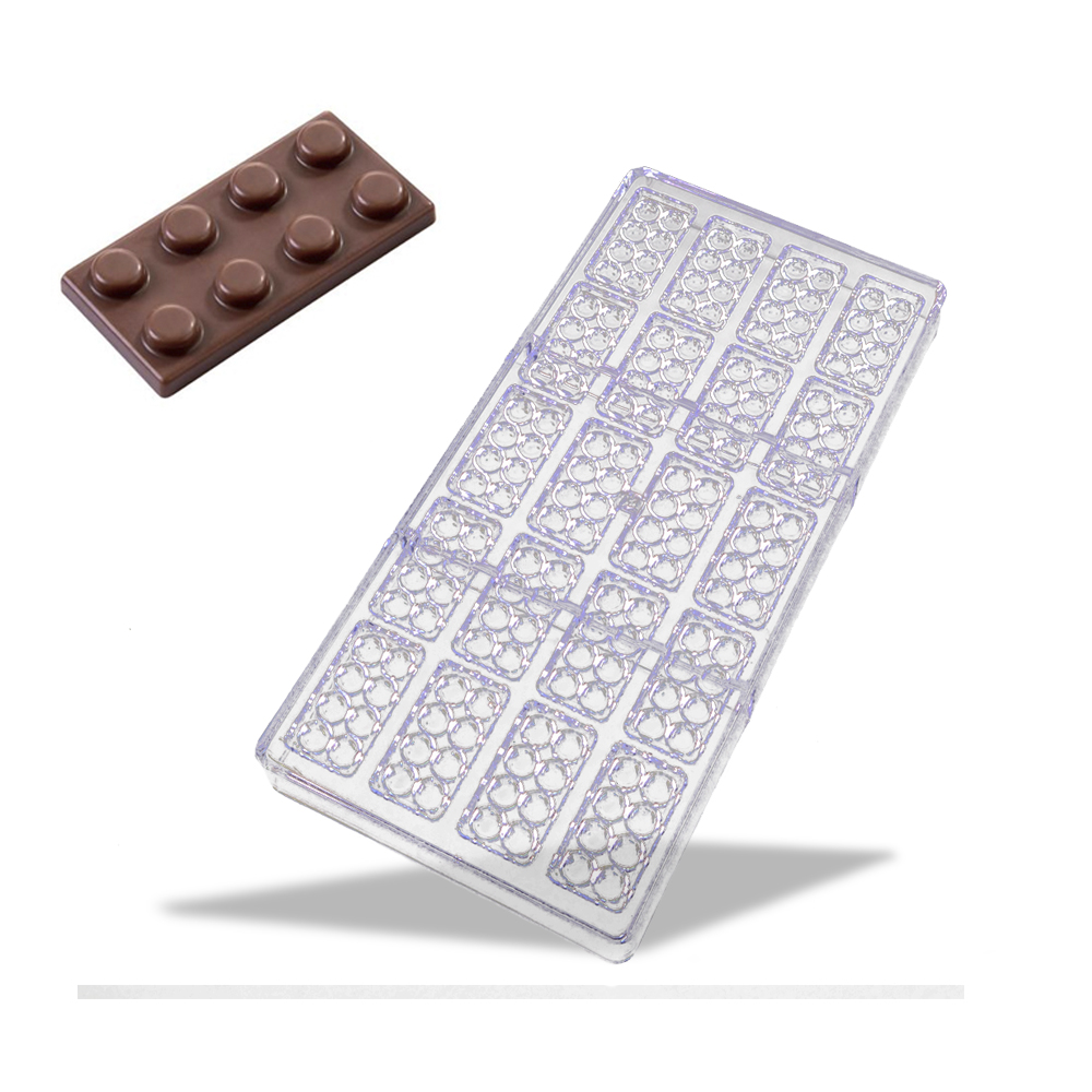 купить Форма для шоколада из поликарбоната "Лего" 20шт. 28*14см (А1275)