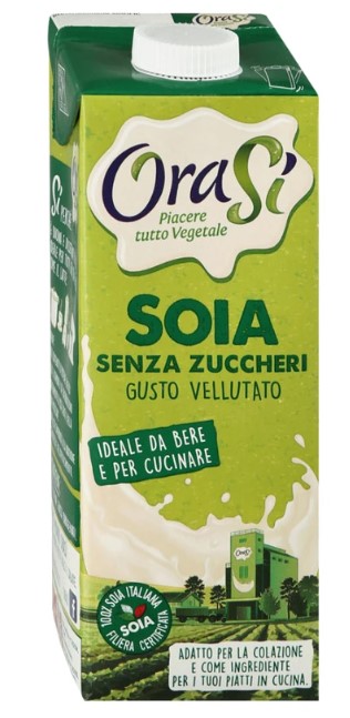 купить Безалкогольный напиток т.м. "ОраСи Soia senza Zuccheri (Соя без сахара)" 12х1л.
