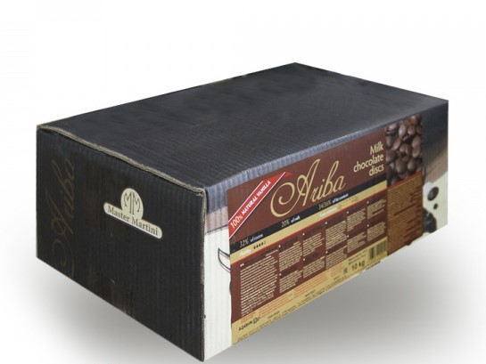 купить Шоколад темный "Ariba Dischi Fondente" 36/38 57% 10 кг