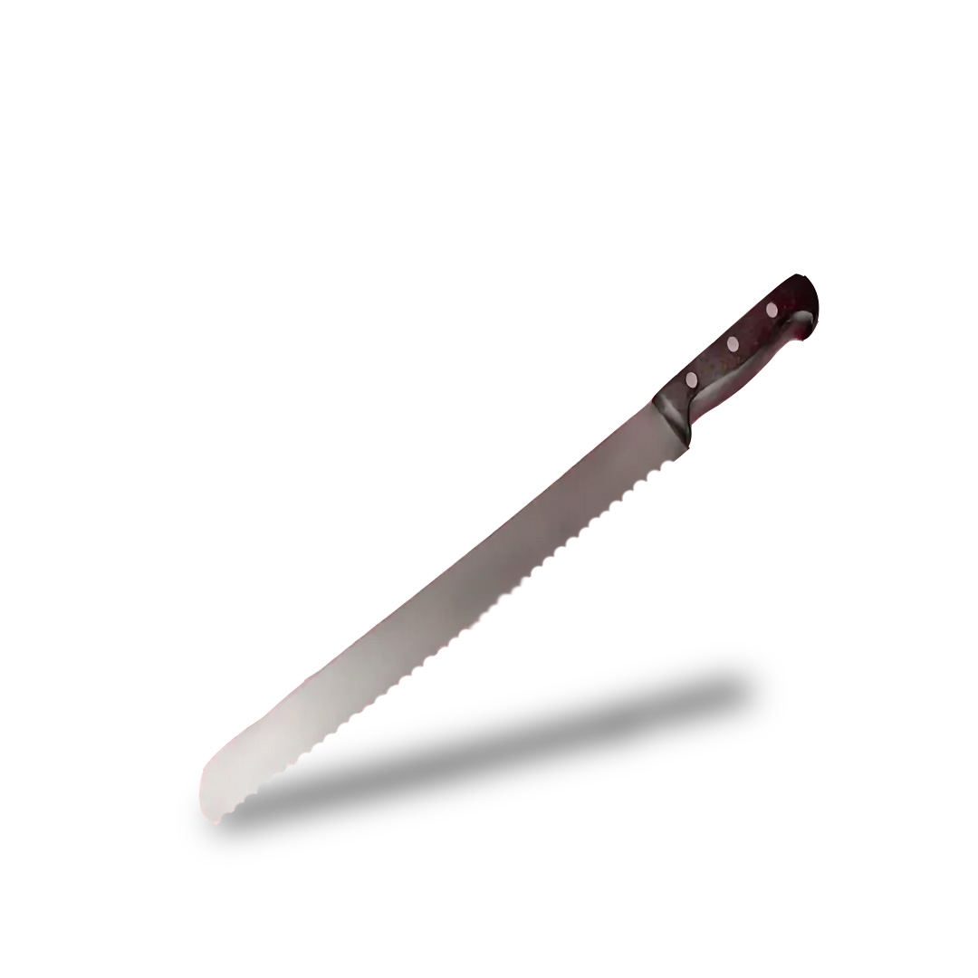 купить Нож длинный с узкими зубчиками 35см (KS130)