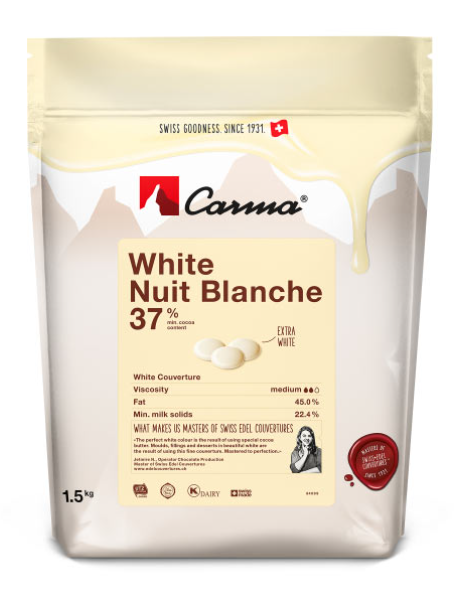 купить Шоколад белый Carma Nuit Blanche 37% CHW-N153NUBLE6-Z71, 5шт* 1,5кг