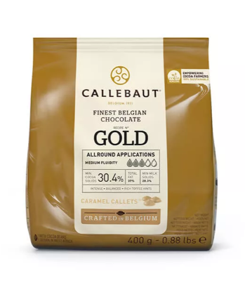 купить Шоколад белый с карамельным вкусом Gold Callebaut  CHK-R30GOLD-E0-D94 7*0,4кг