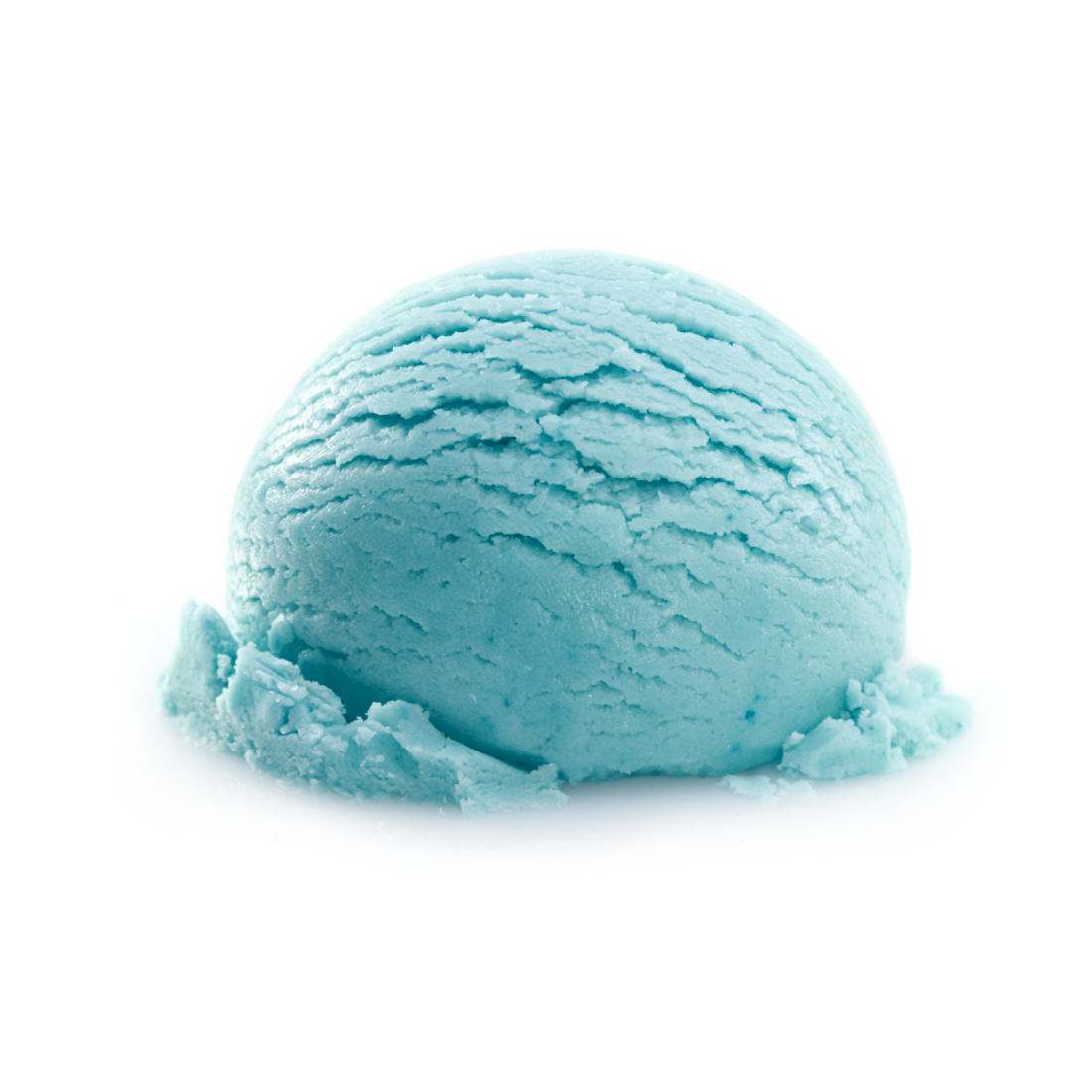 Шарик мороженого синий