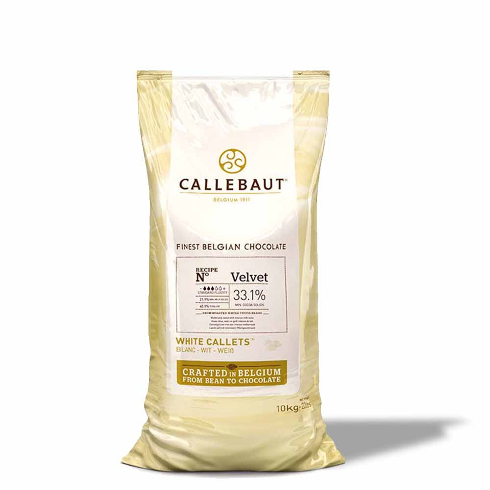 купить Шоколад белый Callebaut Velvet W3-595(W3-554) 2*10кг 