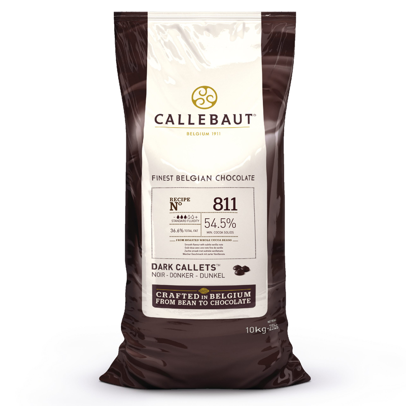 купить Шоколад темный Callebaut 54,5% 811NV-595 2*10кг