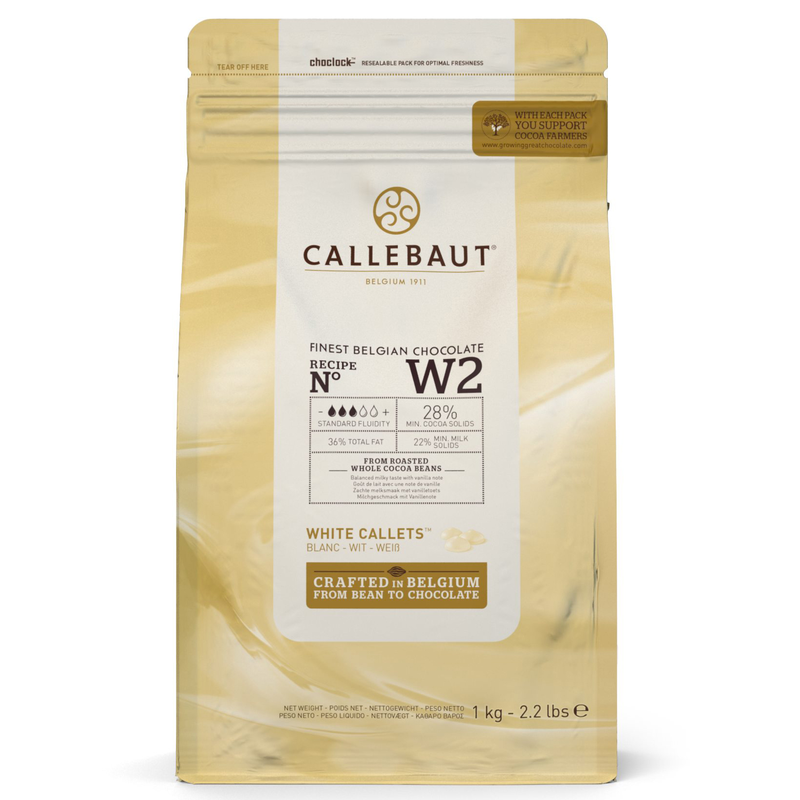 купить Шоколад белый Callebaut W2-2B-U73 1кг 