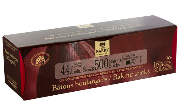 купить Термостабильные шоколадные палочки Cacao Barry 44% CHD-BB-308BY-357 1,6кг