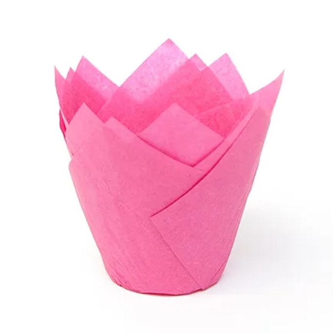 купить Форма  "Экопак" 715050PPR_R форма для выпечки Тюльпан 150/50 (16х200шт)розовый
