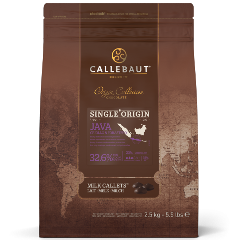 купить Шоколад молочный Callebaut 32,6% JAVA-RT-U70 2,5кг