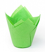 купить Форма  "Экопак" 715050PVR_F форма для выпечки Тюльпан 150/50 (16х200шт) зелёный  в интернет-магазине
