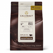 купить Шоколад темный Callebaut 54,5% 811-RT-U71 2,5кг   в интернет-магазине