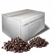 купить Глазурь шоколадная термостабильная капли "Gocce Fondente 850" 20кг  в интернет-магазине