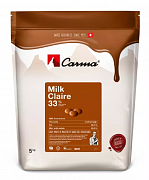 купить Шоколад молочный Carma Milk Claire 33% CHM-P007CLARE6-Z72, 5кг  в интернет-магазине